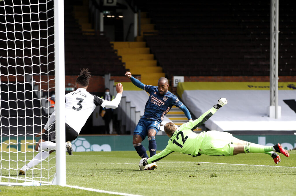Lacazette goal