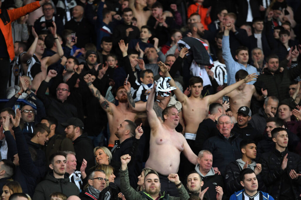 Newcastle fans