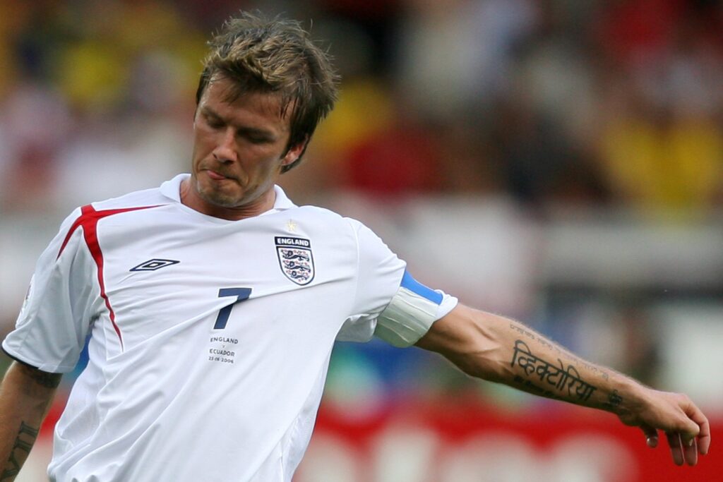 David Beckham free-kick