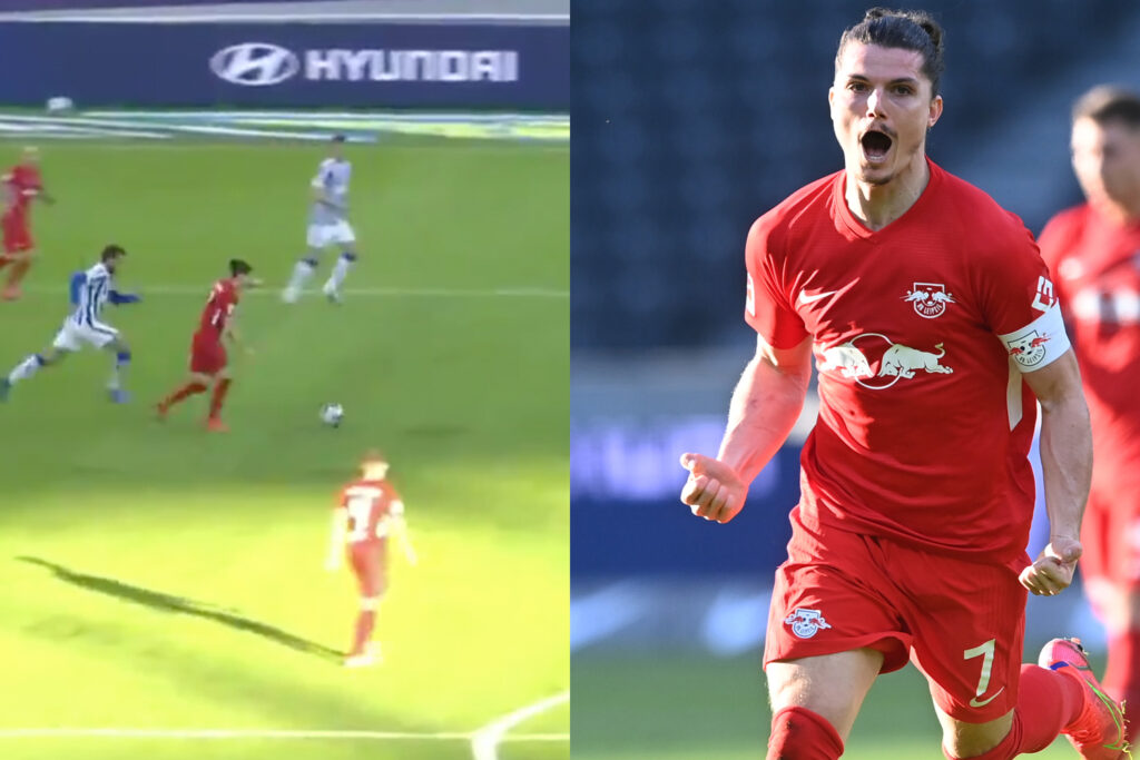 Sabitzer long-range effort