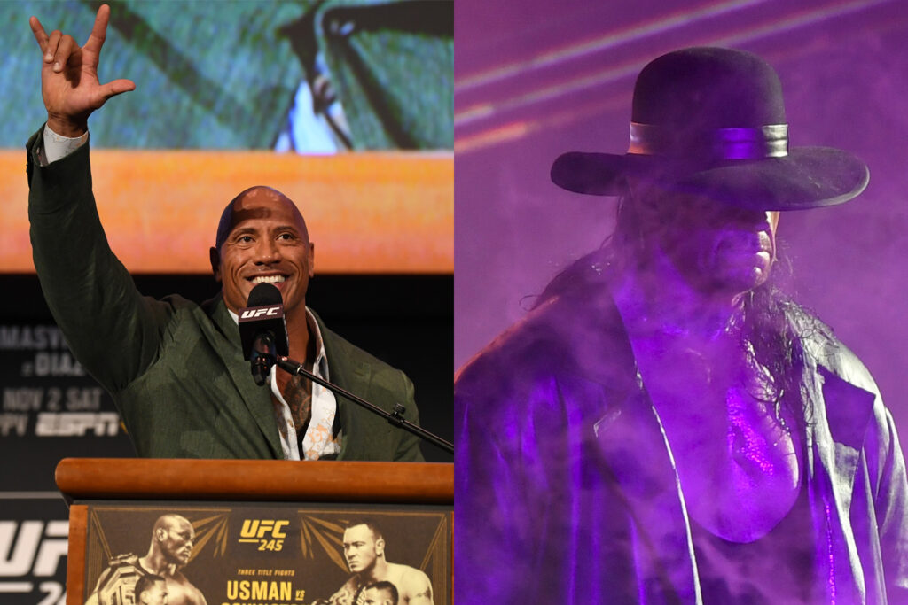 Undertaker endorses Rock