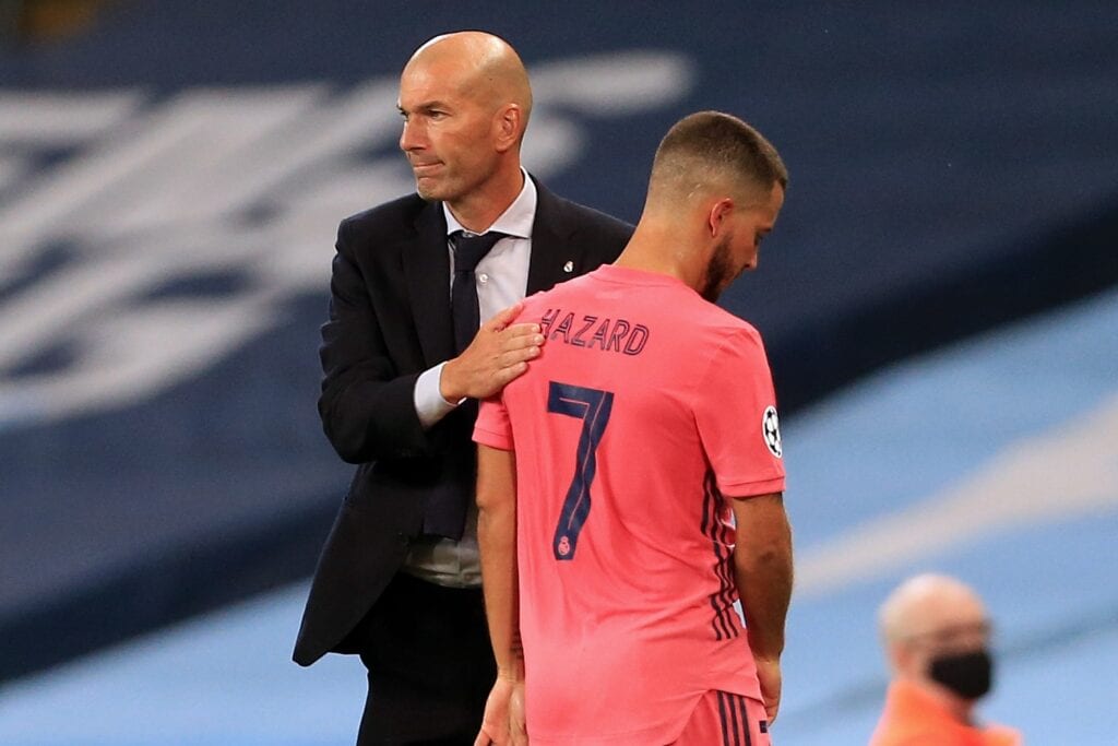 Zinedine Zidane & Eden Hazard