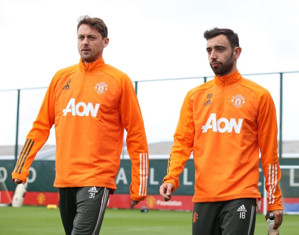 Nemanja Matic Bruno Fernandes