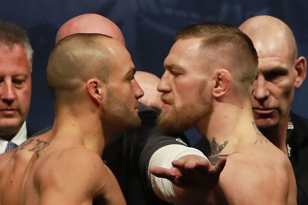 Conor McGregor and Eddie Alvarez