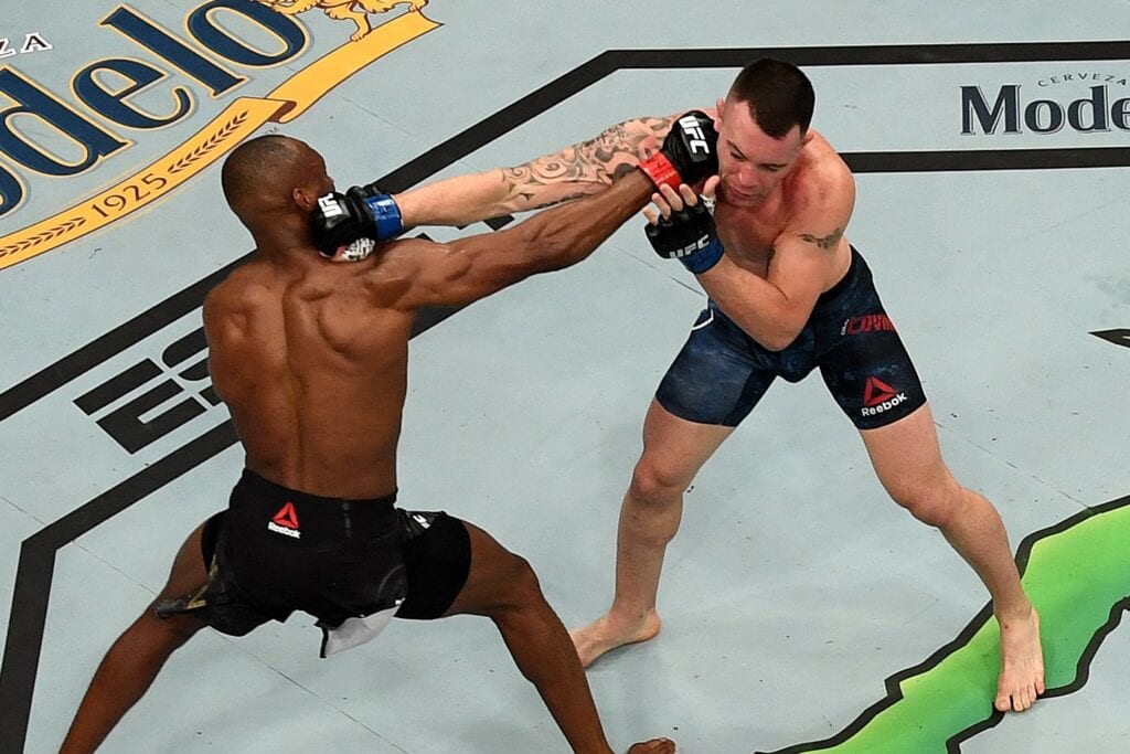 Kamaru Usman and Colby Covington