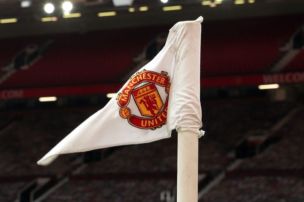Manchester United corner flag