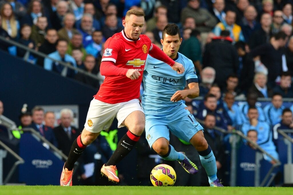 Wayne Rooney Sergio Aguero