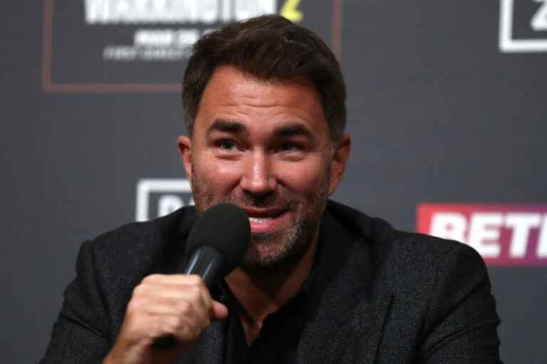 Eddie Hearn Jake Paul