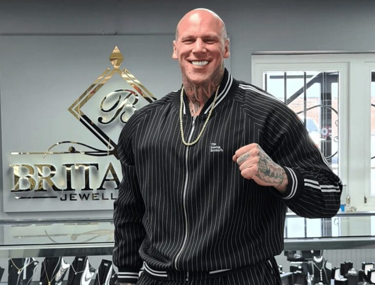 Martyn Ford shows off huge physique as he continues boxing training Martyn Ford shows off huge physique as he continues boxing training