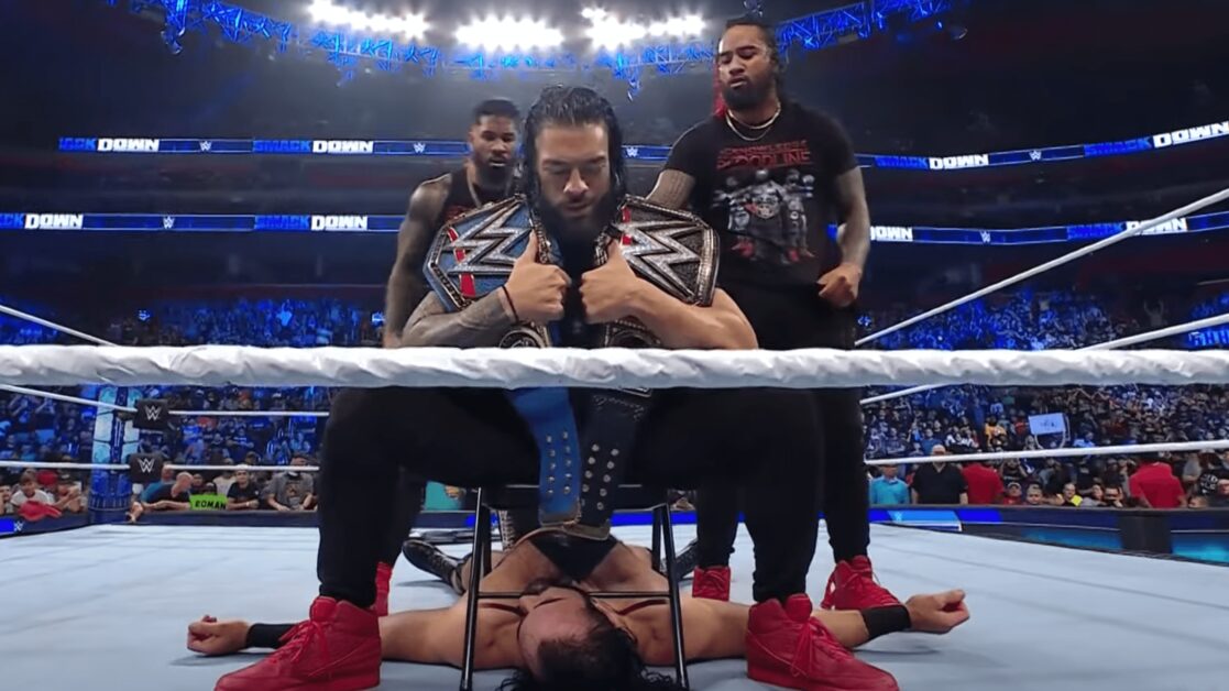 Drew McIntyre Shows Off battle Scars After Roman Reigns Usos Attack