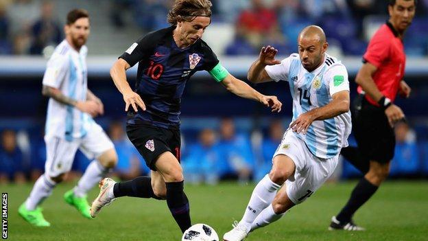 Argentina vs Croatia post-match report.