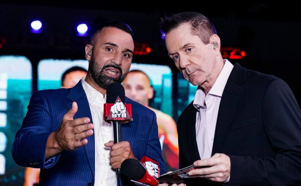 Paulie Malignaggi working at BYB 27