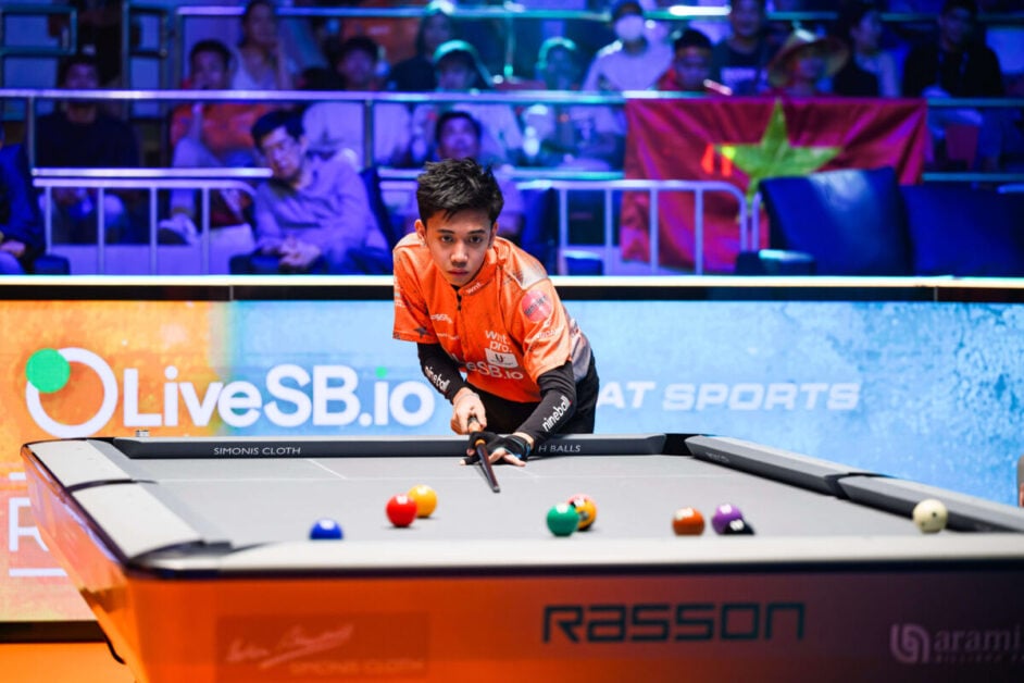AJ Manis at the Reyes Cup