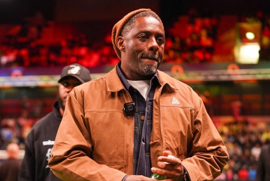 Idris Elba at the Baller League