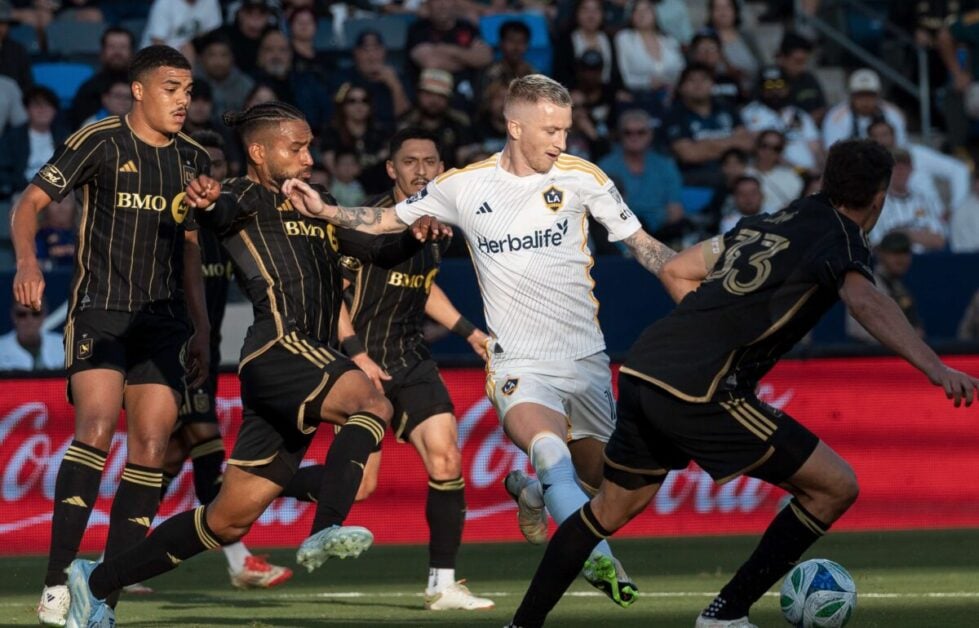 Marco Reus playing for LA Galaxy