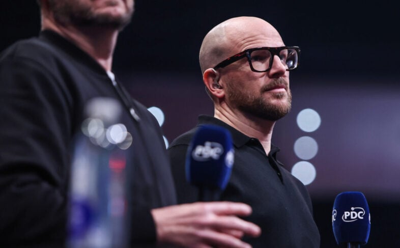 Mark Webster at the Winmau World Darts Masters