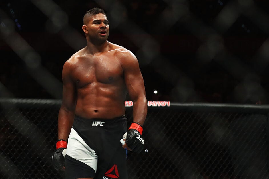 Alistair Overeem pictured after beating Andrei Arlovski