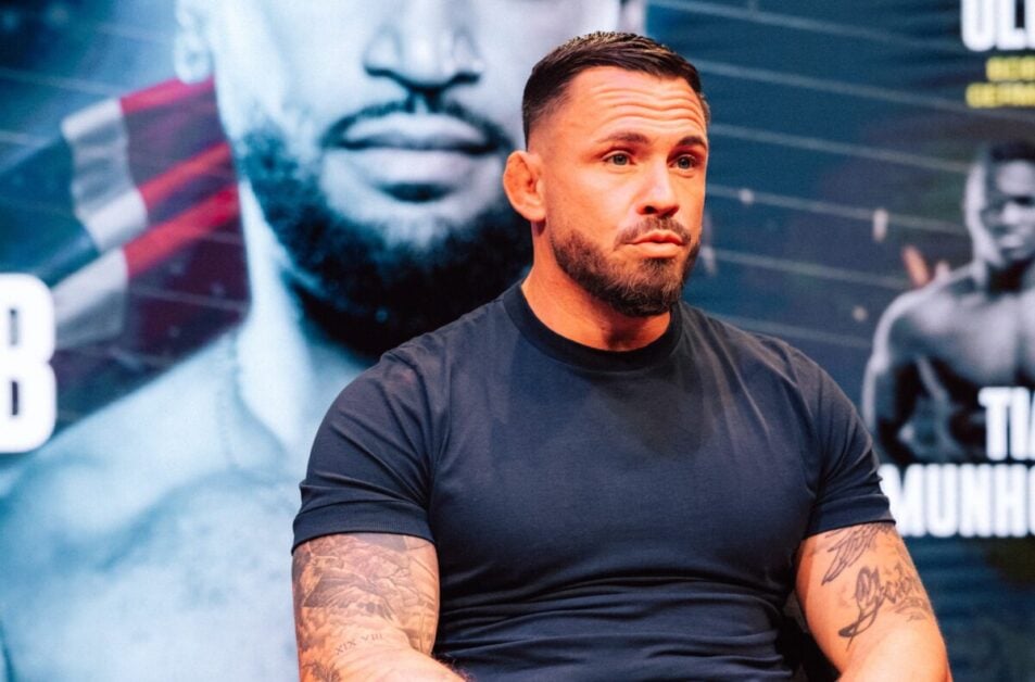 Florian Winter during a press conference