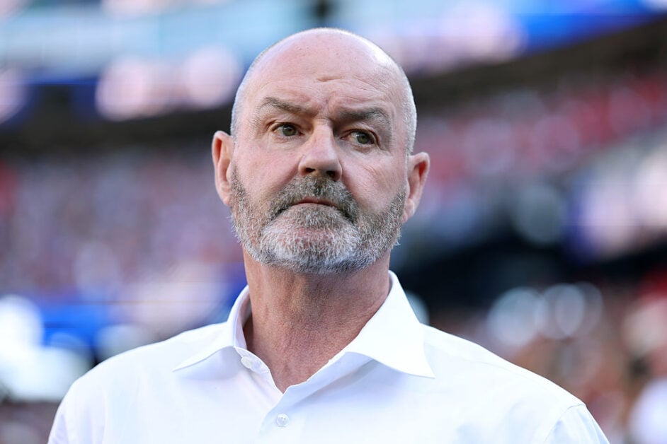 Steve Clarke during Scotland vs Morocco at the FIFA World Cup 2026