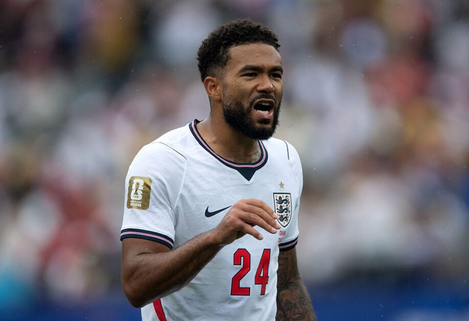 Reece James playing for England against Ghana at FIFA World Cup 2026