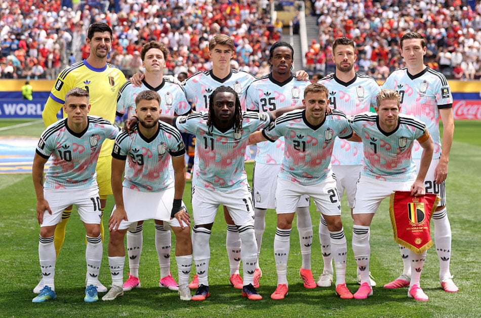 Belgium squad ahead of match with Spain at FIFA World Cup 2026