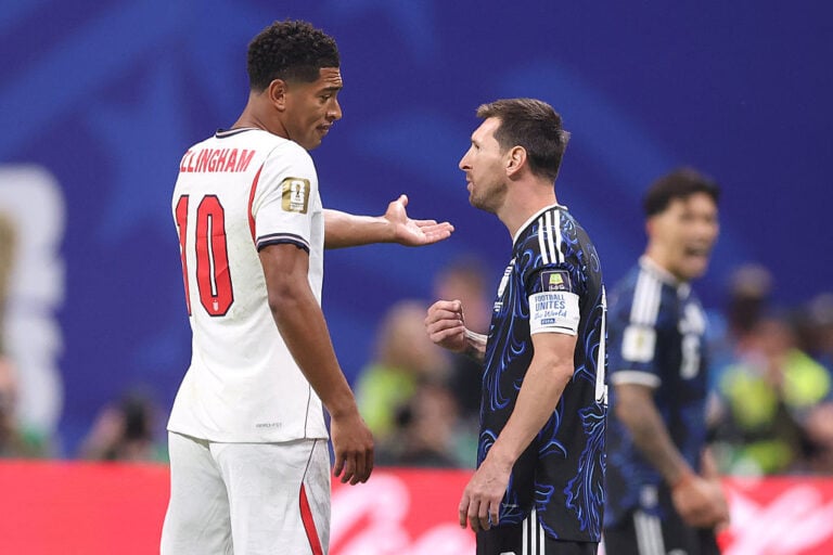 Lionel Messi had wild response to Jude Bellingham in heated exchange