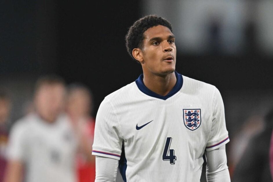 Jarell Quansah playing for England