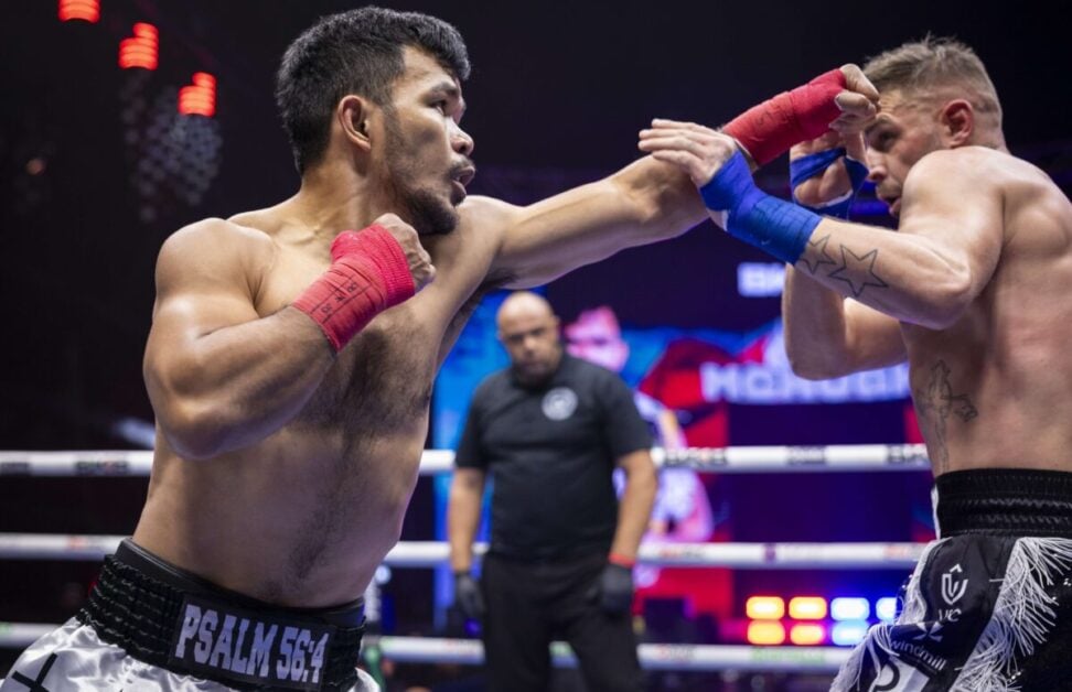 Rolando Dy punches Scott McHugh at BKB 60
